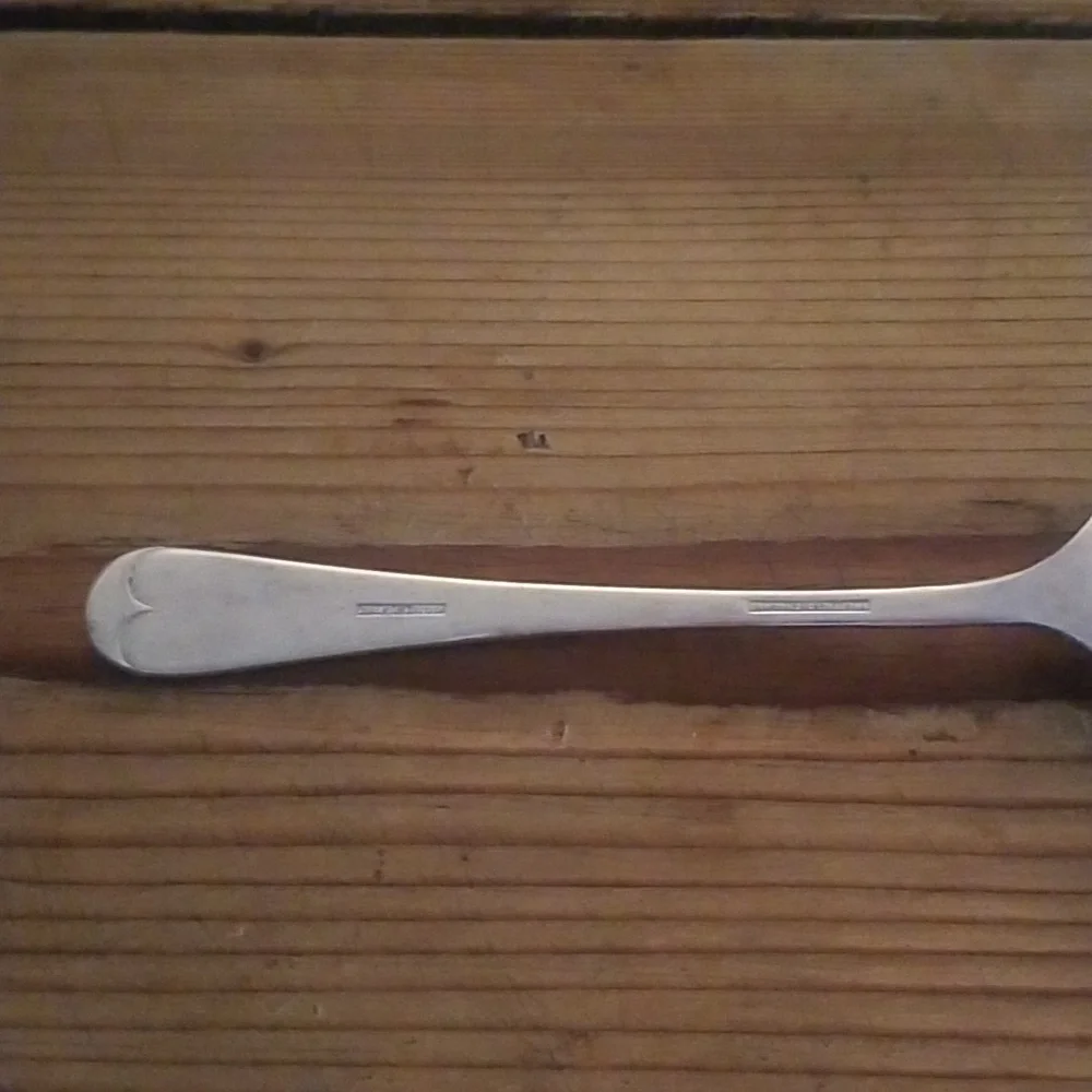 VTG Sheffield England Silver Plated Cranberry Spoon Server